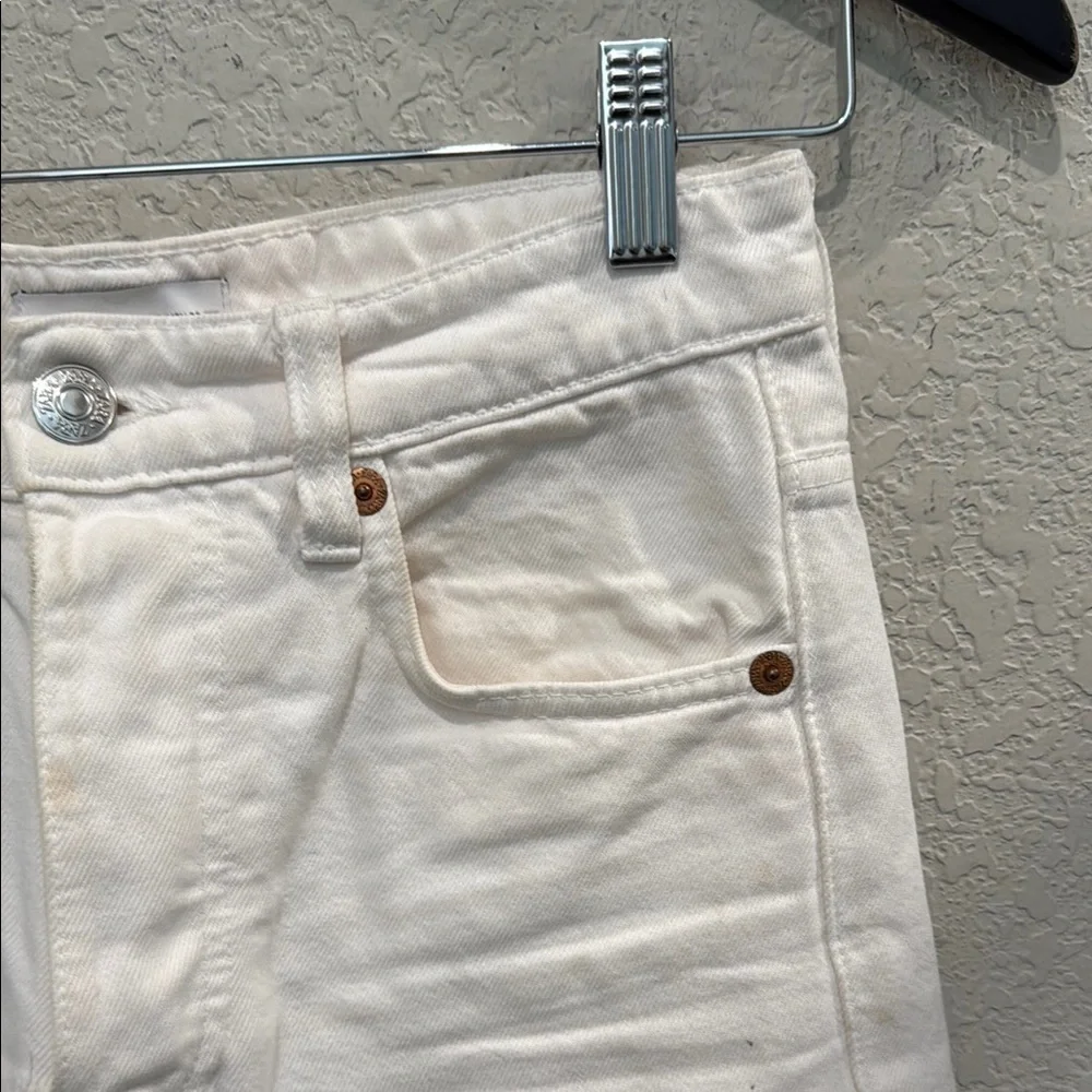 Zara White Wide-Leg Jeans size 4 - Picture 4 of 14
